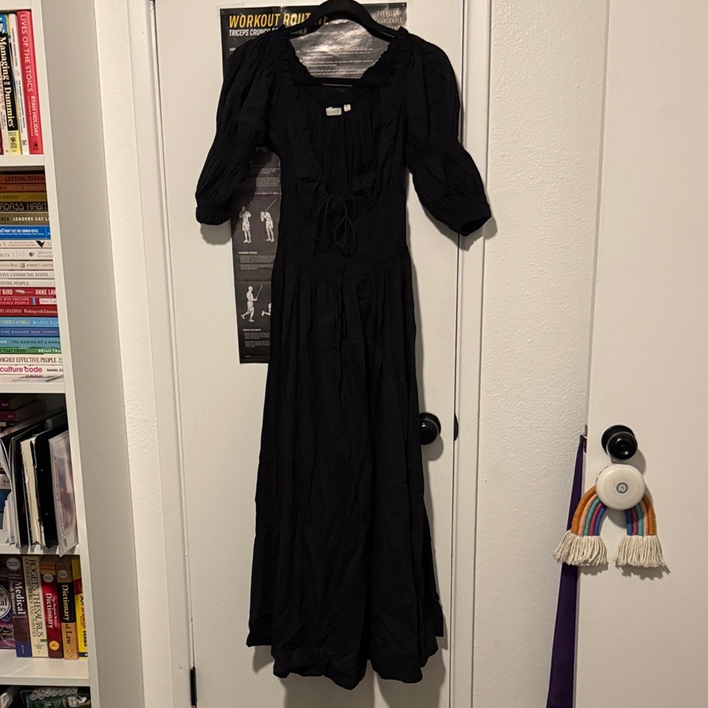 DÔEN (S) Ischia Puff-Sleeve Dress